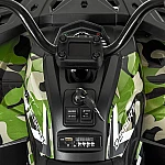 Дитячий квадроцикл з пультом управління Bambi M 4081EBLRS-18 Чорний