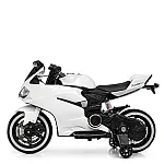 Детский электромотоцикл Bambi M 4104EL-1 Белый