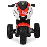 Дитячий електромотоцикл Bambi M 4135EL-1-3 Червоний з білим