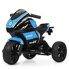 Дитячий електромотоцикл Bambi M 4135EL-4 Синій