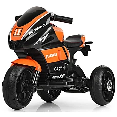 Дитячий електромотоцикл Bambi M 4135EL-7 Помаранчевий