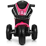 Детский электромотоцикл Bambi M 4135EL-8 Розовый