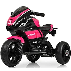 Дитячий електромотоцикл Bambi M 4135EL-8 Рожевий