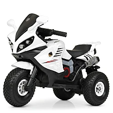 Дитячий електромотоцикл Bambi M 4216AL-1 Білий
