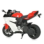 Детский электромотоцикл Bambi M 4262EL-1-3 Бело-красный