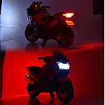 Детский электромотоцикл Bambi M 4272EL-1 Белый