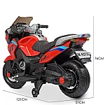 Детский электромотоцикл Bambi M 4272EL-3 Красный