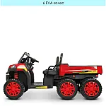 Джип с прицепом и пультом управления Bambi M 4285EBLR-3(24V) Красный