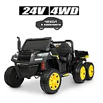 Джип с прицепом и пультом управления Bambi M 4285EBLR-6(24V) Черный