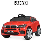 Электромобиль с пультом управления Bambi M 4299EBLR-3 Красный