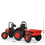Дитячий електромобіль-трактор Bambi M 4419EBLR-3 Червоний