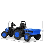Дитячий електромобіль-трактор Bambi M 4419EBLR-4 Синій