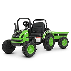 Дитячий електромобіль-трактор Bambi M 4419EBLR-5 Зелений
