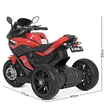 Детский электромотоцикл Bambi M 4454EL-3 Красный