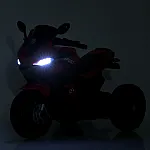 Детский электромотоцикл с пультом управления Bambi M 4454ELR-3 Красный