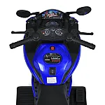 Детский электромотоцикл с пультом управления Bambi M 4454ELR-4 Синий