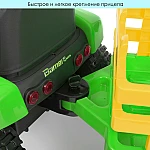Дитячий електромобіль-трактор Bambi M 4479EBLR-5 Зелений