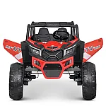 Джип с пультом управления Bambi M 4567EBLR-3-2 Красно-черный