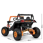 Джип с пультом управления Bambi M 4567EBLR-7-2 Оранжево-черный