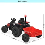 Детский электромобиль-трактор Bambi M 4573EBLR-3 Красный