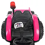 Дитячий електромобіль-трактор Bambi M 4573EBLR-8 Рожевий