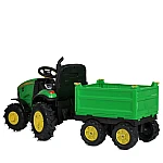 Детский электромобиль-трактор Bambi M 4619ABLR-5 Зеленый