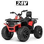 Детский квадроцикл Bambi с пультом управления M 4624EBLR-2-3(24V) Красный