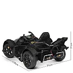 Детский электромобиль Lamborghini Bambi M 4633EBLR-2 Черный