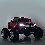 Джип з пультом керування Bambi M 4786EBLR-3(24V) Mercedes (Monster Truck) Червоний