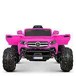 Джип з пультом керування Bambi M 4786EBLR-8(24V) Mercedes (Monster Truck) Рожевий