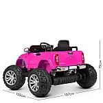 Джип з пультом керування Bambi M 4786EBLR-8(24V) Mercedes (Monster Truck) Рожевий