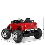 Джип з пультом керування Bambi M 4786EBLRS-3(24V) Mercedes (Monster Truck) Червоний