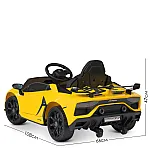 Дитячий електромобіль Lamborghini Bambi M 4787EBLR-6 Жовтий