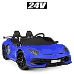 Дитячий електромобіль Lamborghini Bambi M 4788EBLR-4(24V) Синій