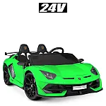 Дитячий електромобіль Lamborghini Bambi M 4788EBLR-5(24V) Зелений
