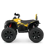 Дитячий квадроцикл з пультом керування Bambi M 4795EBLR-6 Жовтий