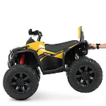 Дитячий квадроцикл з пультом керування Bambi M 4795EBLR-6 Жовтий