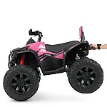 Детский квадроцикл с пультом управления Bambi M 4795EBLR-8 Розовый