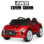 Детский электромобиль Maserati Bambi M 4798EBLRS-3 Красный