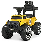 Машинка-каталка 2 в 1 Bambi M 4800E-6 Жовтий