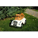 Машинка-каталка 2 в 1 Mercedes Bambi M 4801-1 Белый