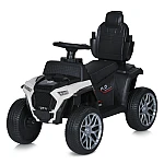 Детский электромобиль-толокар 2 в 1 Bambi M 4803EL-1 Белый