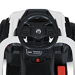 Детский электромобиль-толокар 2 в 1 Bambi M 4803EL-1 Белый