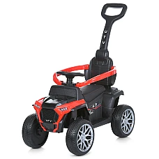 Дитячий електромобіль-толокар 2 в 1 Bambi M 4803EL-3 Червоний