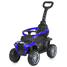 Дитячий електромобіль-толокар 2 в 1 Bambi M 4803EL-4 Синій