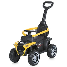 Дитячий електромобіль-толокар 2 в 1 Bambi M 4803EL-6 Жовтий