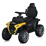 Дитячий електромобіль-толокар 2 в 1 Bambi M 4803EL-6 Жовтий