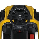 Дитячий електромобіль-толокар 2 в 1 Bambi M 4803EL-6 Жовтий
