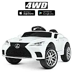Дитячий електромобіль Lexus Bambi M 4824EBLR-1 Білий