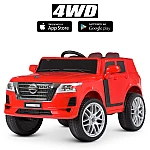 Позашляховик з пультом керування Nissan Bambi M 4837EBLR-3 Червоний